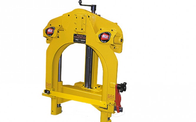 لوله بر دروازه ای پرتابل گیوتین با درایو پنوماتیکی ، هیدرولیکی و الکتریکی با امکان کار بصورت افقی و عمودی مدل Guillotine Model D Pipe Saw ساخت وش آمریکا
